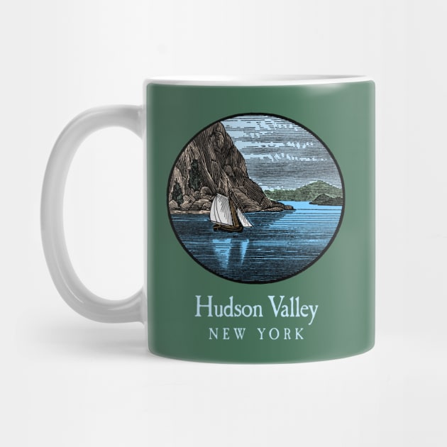 Hudson River Valley Storm King For Dark Backgrounds by MatchbookGraphics